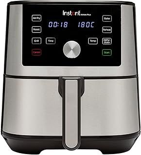 Exclusive Deal on Instant Vortex Plus, 1600W, 3.7L Digital Single Drawer Air Fryer, Easy to Use 6 Smart Programmes - air frying, roasting, baking, dehydrating, broiling, and reheating, 2 Years Manufacturer's Warranty - Amazon KSA Deals