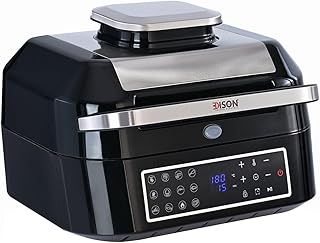 Exclusive Deal on Edison Air Fryer Black Steel 12 Functions 6.5L 1800W Edison - Amazon KSA Deals