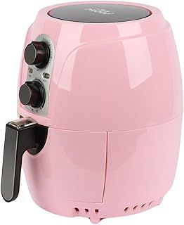 Exclusive Deal on Proff Electric Air Fryer Healthy for Frying/Grilling/Baking/Roasting with Powerful Motor 1300W - 2.5L (Pink) - Amazon KSA Deals