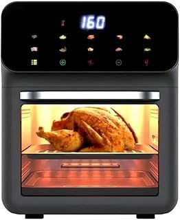 Exclusive Deal on BURAQ Air Fryer, 1350W, 12L Multi-Function Digital Kitchen Appliance, Black - DX2081 - Amazon KSA Deals
