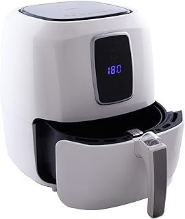 Exclusive Deal on ALSAIF 6Liter 1800W Electric Air Healthey Fryer With Digital to Fry, Bake, Grill, Roast Or Reheat, White AL7203 2 Years warranty - Amazon KSA Deals