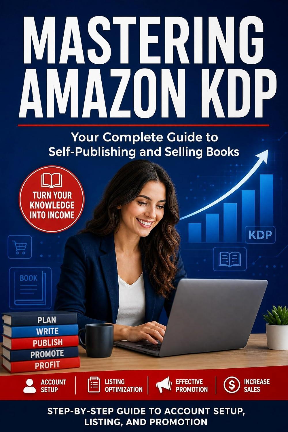  Mastering Amazon KDP: Your Step-by-Step Guide to Account Setup, Listing Optimization, and Turning Knowledge into Income 