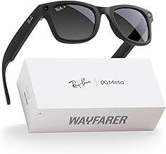 Meta Ray-Ban (Gen 2), Wayfarer, Matte Black | Smart AI Glasses for Men, Women — 2x Battery Life — 3K Ultra HD — 12 MP Camera, Audio, Video Recording — Polarized Gradient Graphite Lenses — Sunglasses